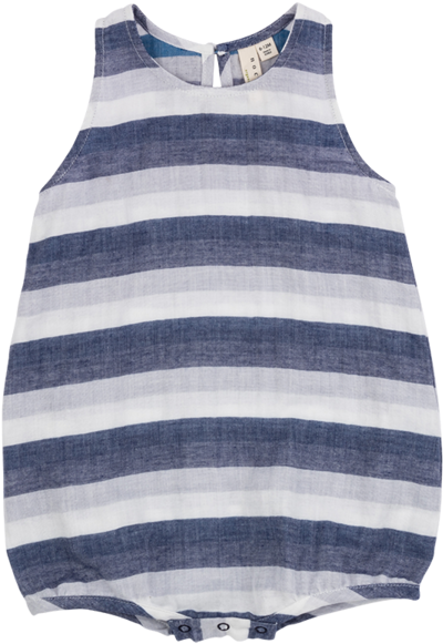 Navy Blanket Stripe Bubble - Active Tank (600x600), Png Download