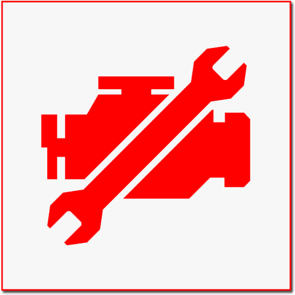 Check Engine Light Service - Mechanic Png Logo (647x647), Png Download