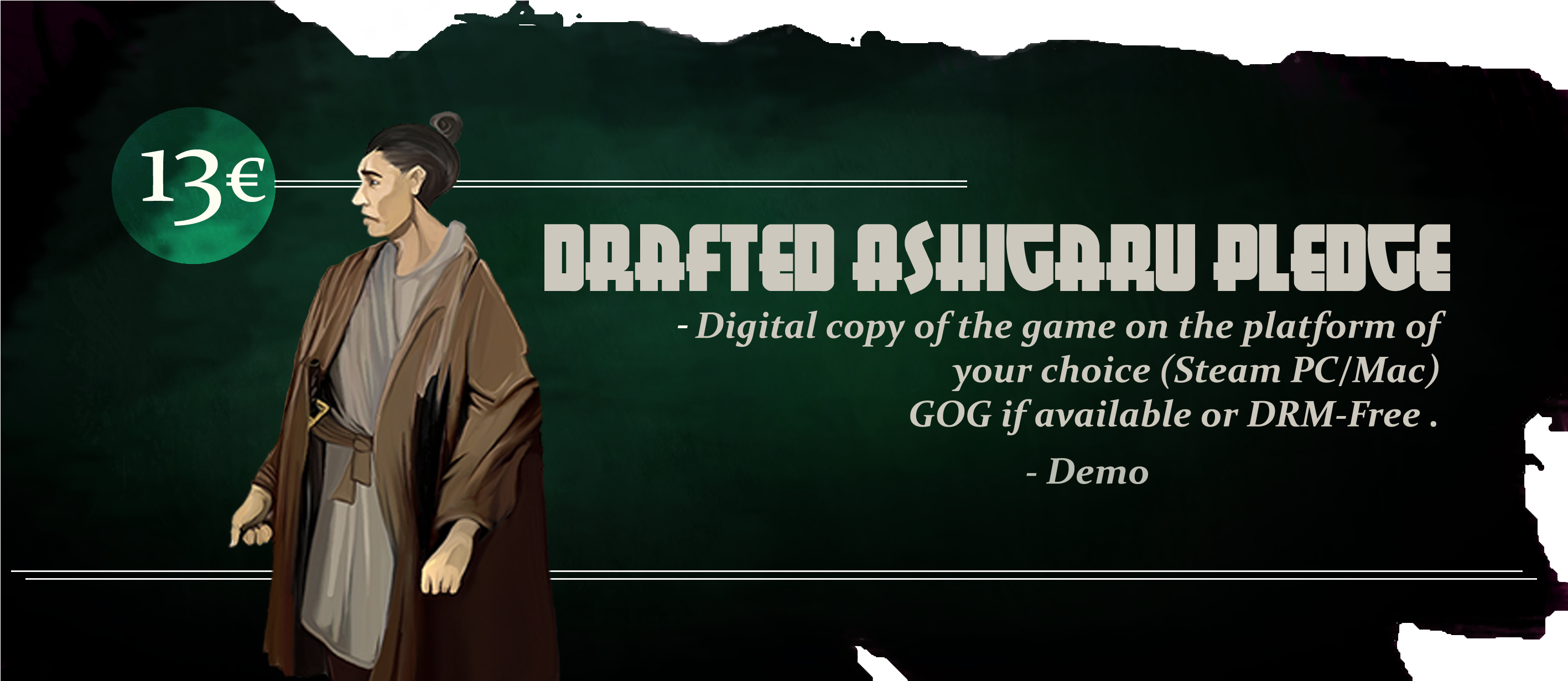 Kickstarter Trailer - Fictional Character (2911x1278), Png Download