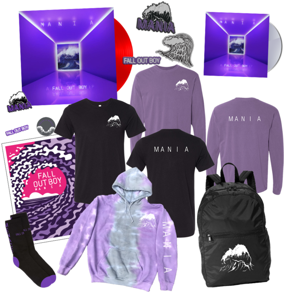 Hoodie Tour T Shirt Transprent Tshirt - Fall Out Boy Mania Merch (600x600), Png Download