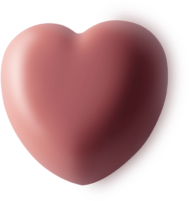 Rose Passion Heart - Heart (1878x1173), Png Download