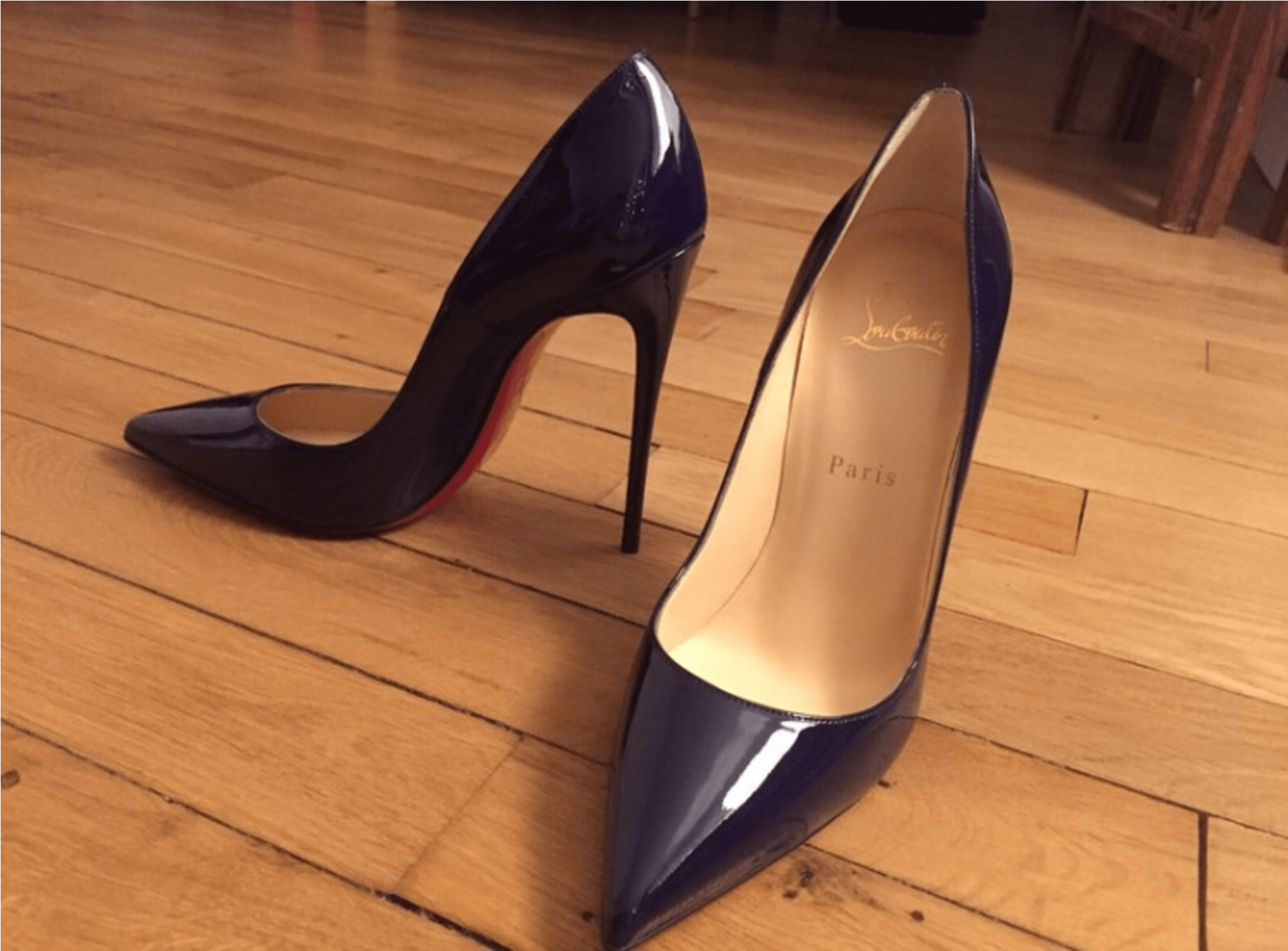 Pumps, Heels Christian Louboutin So Kate Blue, Navy, (2000x2000), Png Download