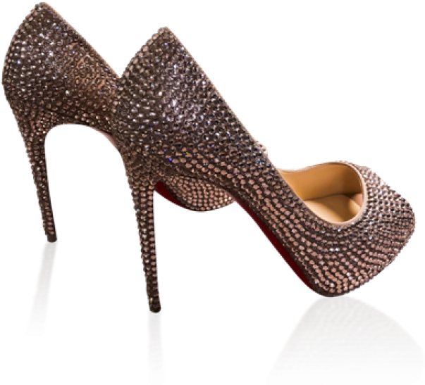 Christian Louboutin Heels New Very Privé Patent Pump - Basic Pump (1000x1000), Png Download