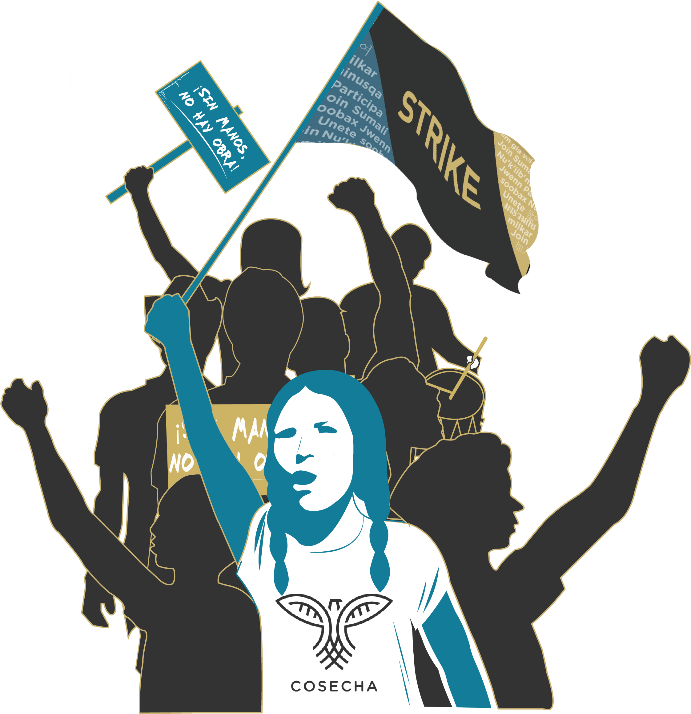 Cosecha - May Day Cosecha (2245x3003), Png Download