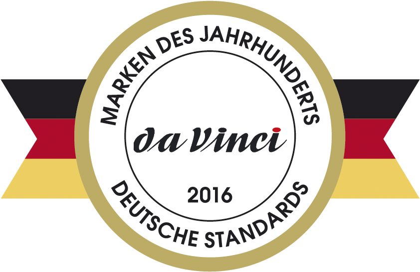 Siegel 2016 Da Vinci - Marken Des Jahrhunderts (945x630), Png Download