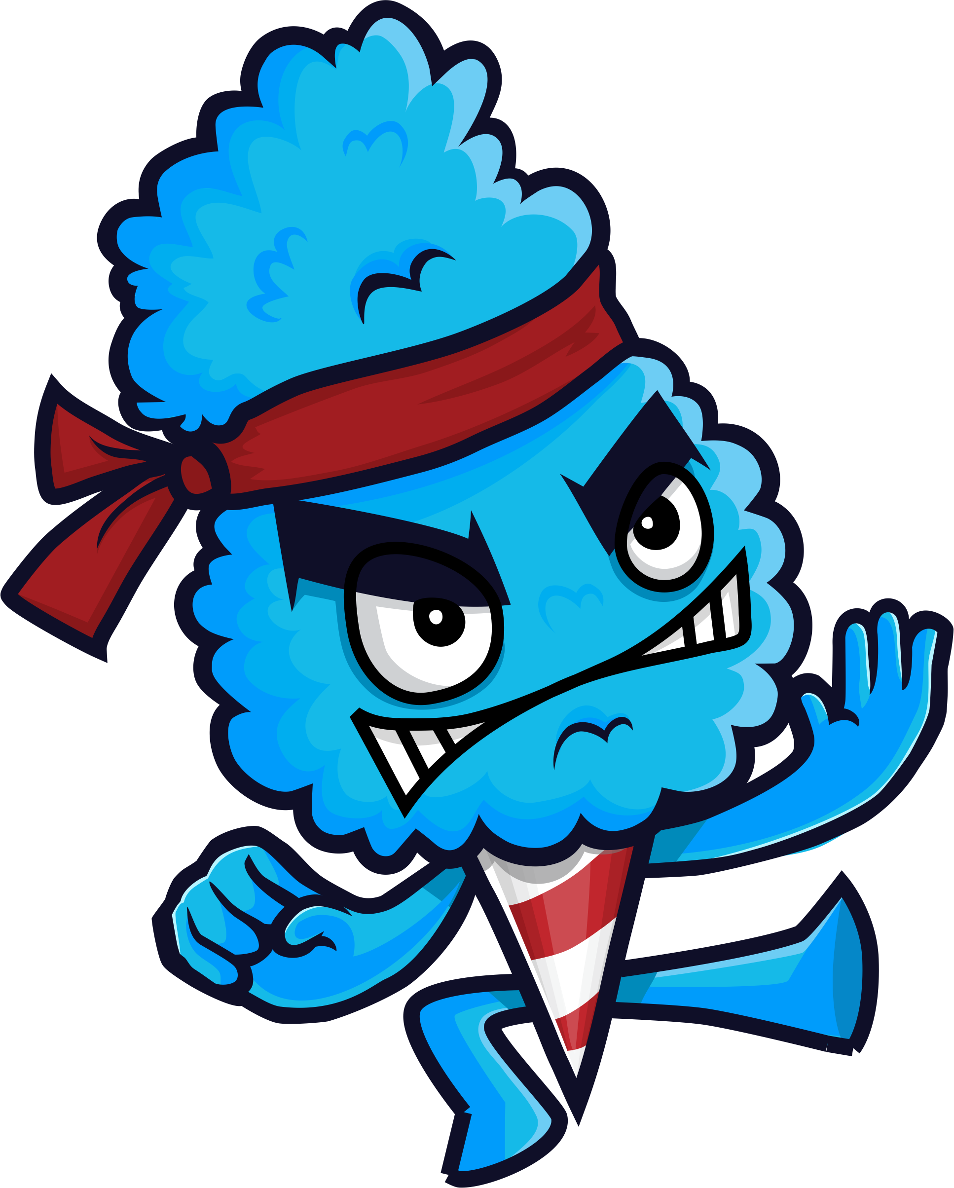 Cotton Candy Commander (1934x2408), Png Download