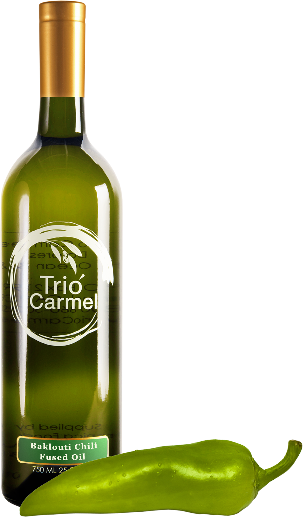 Baklouti Green Chili Olive Oil - Oil Truffle (2400x1800), Png Download