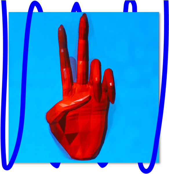 "peace" By Jacqueline Lin (600x600), Png Download