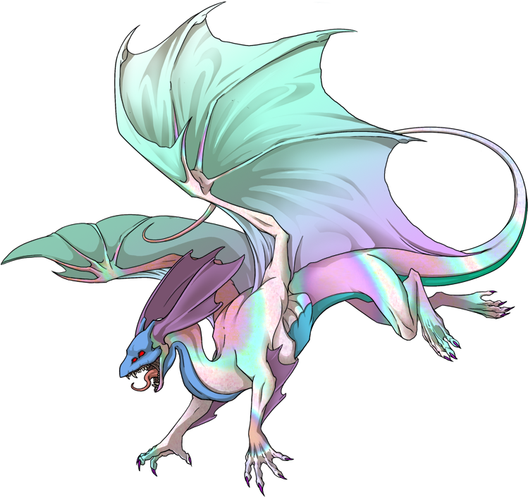 Dragon Mirror Flight Rising Mirror Dragon Skin Shadow - Flight Rising Beautiful Dragon (750x750), Png Download