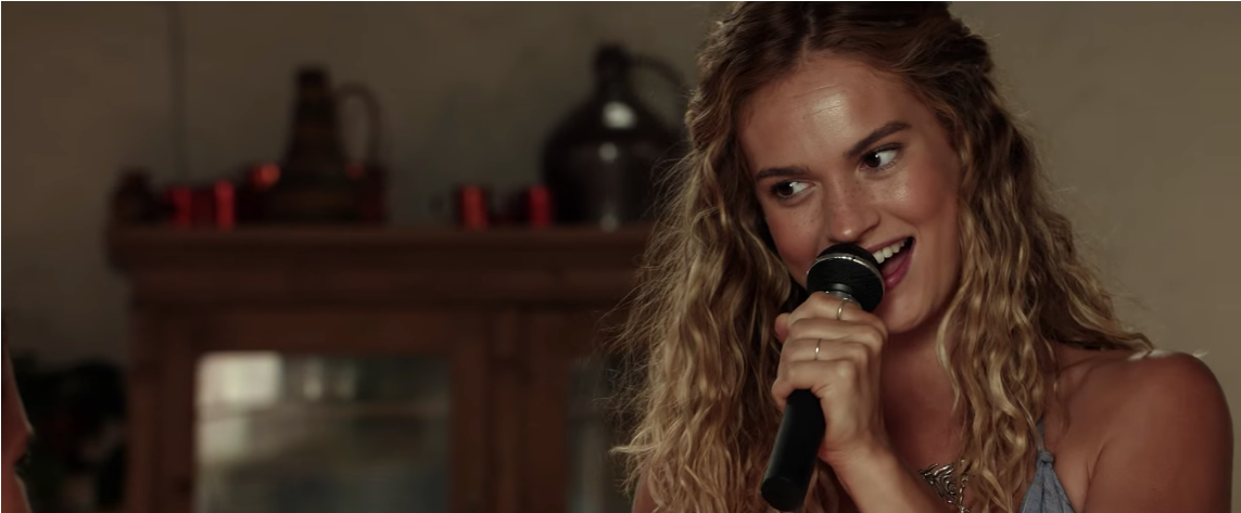 Mamma Mia Here We Go Again - Mamma Mia Lily James Lyrics (1200x630), Png Download