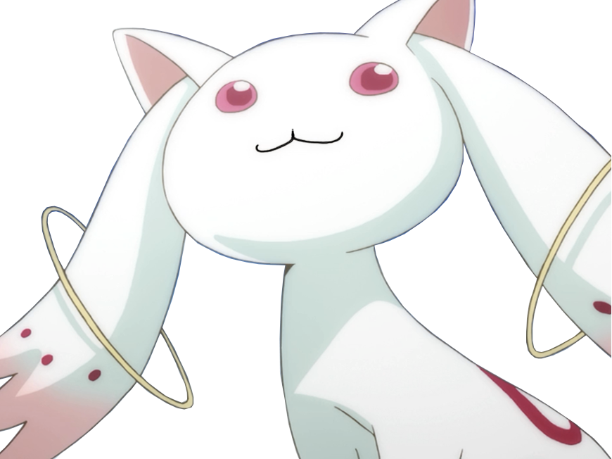 Sticker Kyubey Kikoojap - Madoka Magica Kyubey Contract (870x652), Png Download