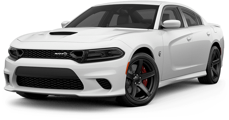 New Grille Appearance Dodge Charger Hellcat - White 2019 Dodge Charger Srt Hellcat (800x510), Png Download