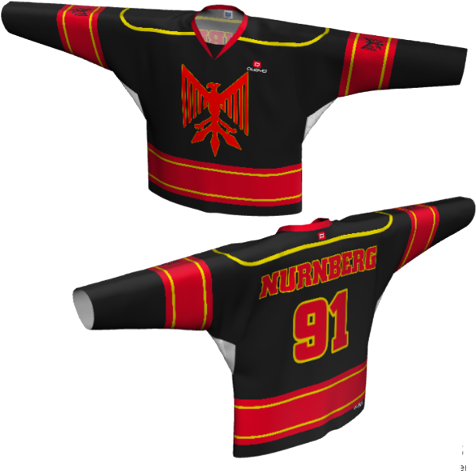 Nurnberg Hockey (1000x1035), Png Download