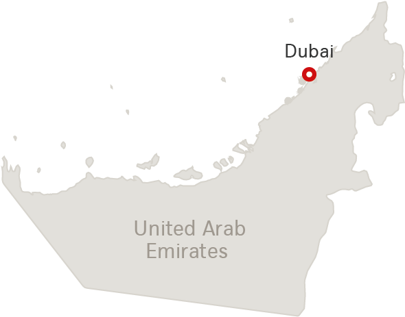 Book Your Flight From Cape Town To Dubai Now And Enjoy - Dubai Map Vector Free Download (620x800), Png Download