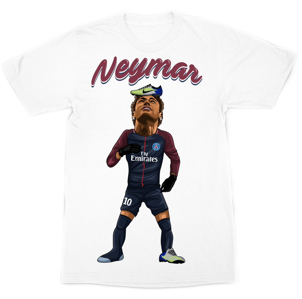 Neymar ﻿premium Sublimation Adult T-shirt - Active Shirt (1024x1024), Png Download