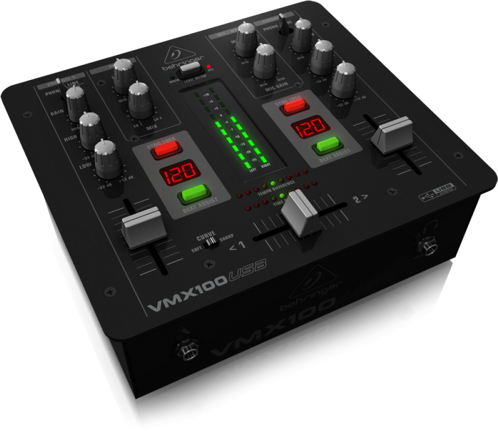 Behringer Vmx100usb Dj Mixer - Mixer Vmx 1000 Behringer (1000x1000), Png Download