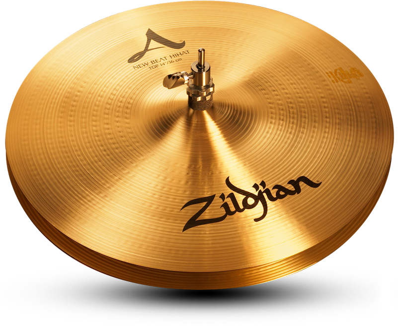 14" A Zildjian New Beat Hihats - Zildjian 14 New Beat Hi Hats (800x800), Png Download