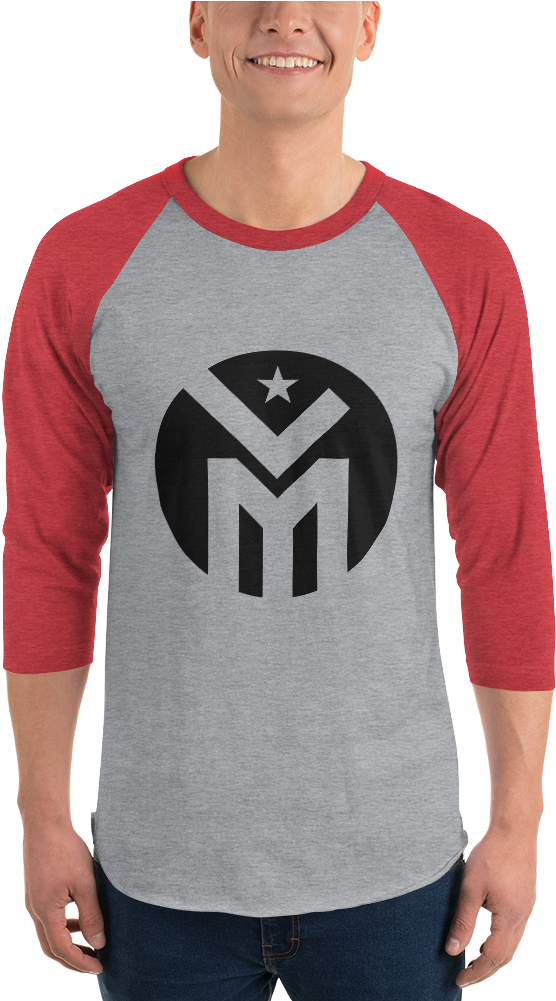 Lm Icon Logo Final Mockup Front Mens Heather Greyheather (1000x1000), Png Download