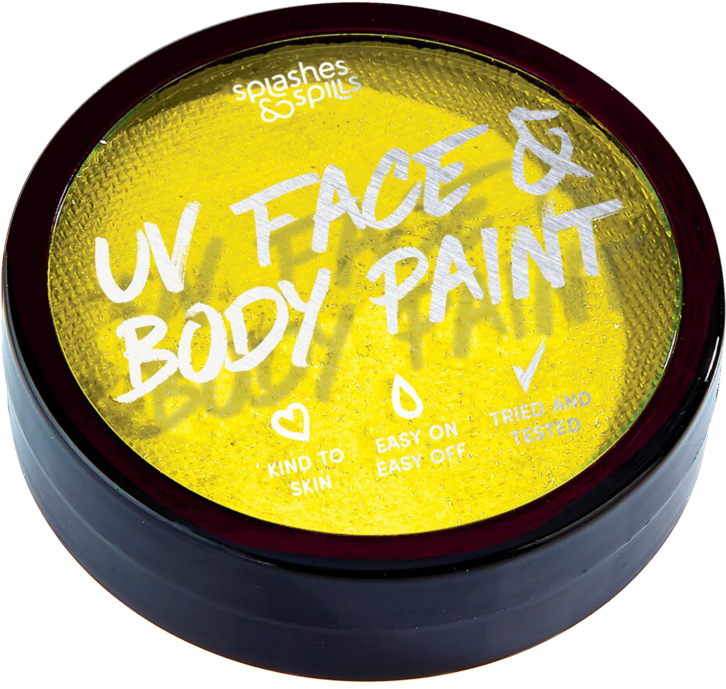 Uv Face & Body Cake Paint - Circle (1024x1024), Png Download