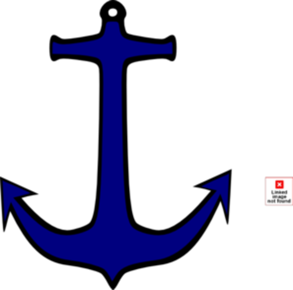 Free Images At Clker - Anchor Clip Art (600x594), Png Download