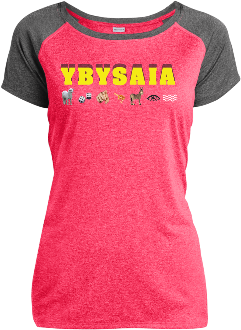 Heart Anchor Heather On Heather Performance T-shirt - Shirt (1024x1024), Png Download