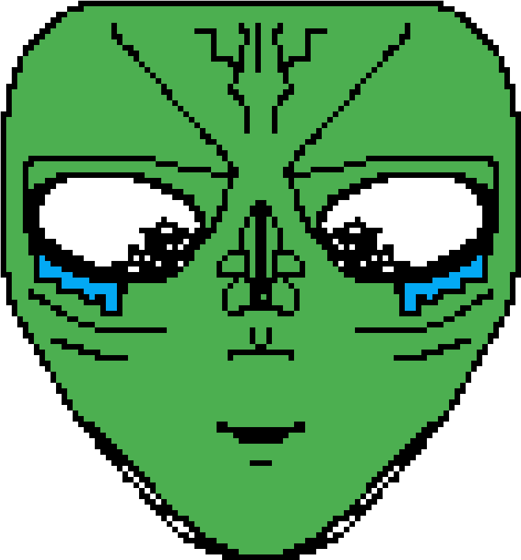 Green Alien (800x1152), Png Download