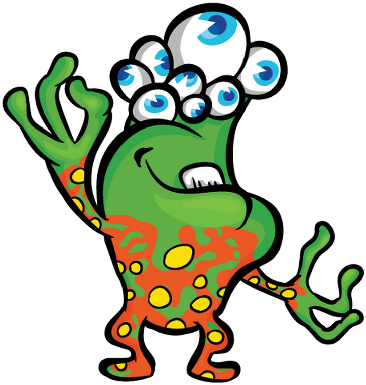 Green Alien Decal - อ่อนแอ ก็ แพ้ ไป (800x800), Png Download