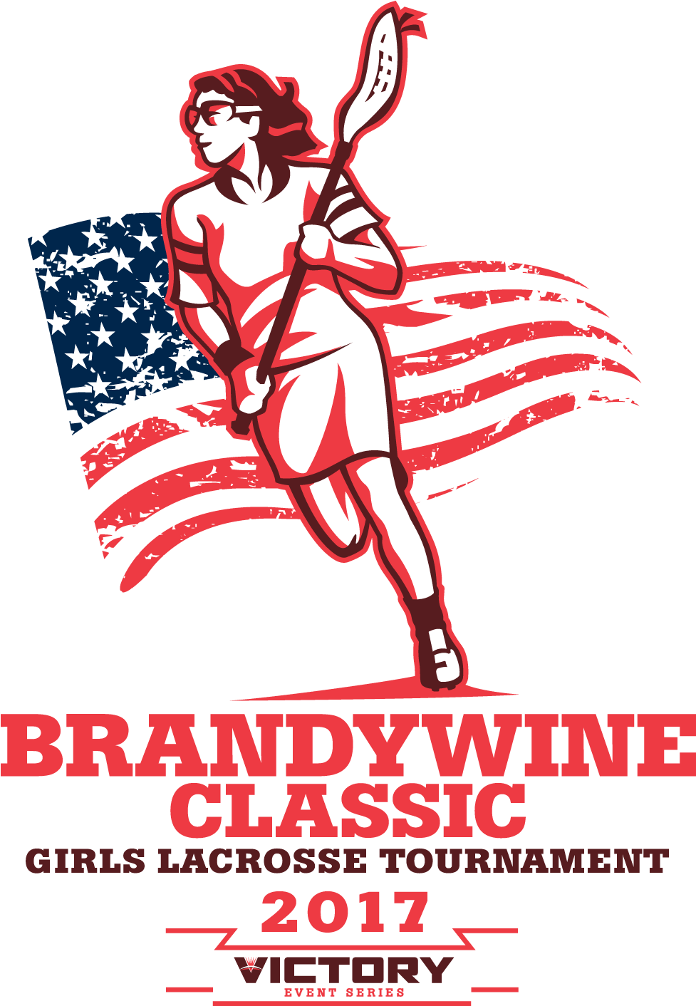 Girls Brandywine Classic Lacrosse Tournament 2017 Logo - Poster (1500x1500), Png Download