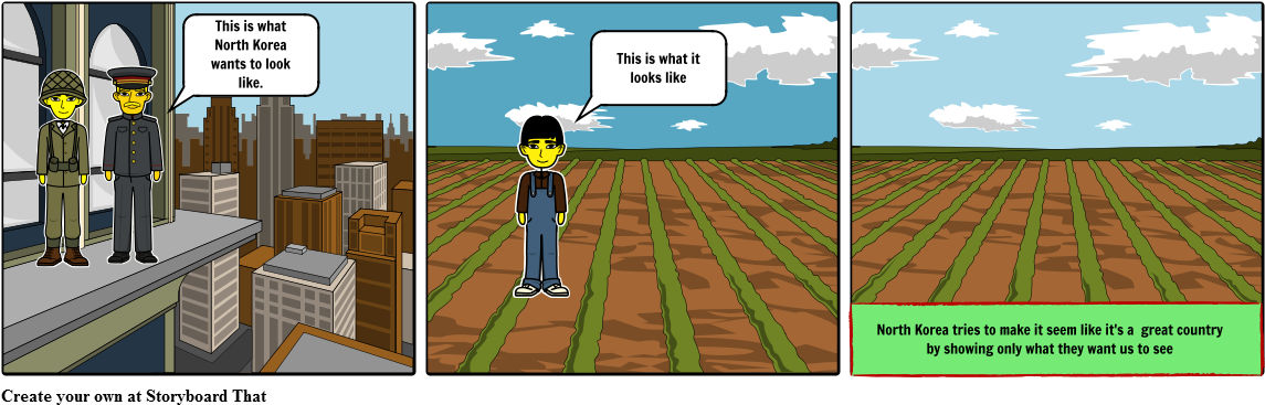 North Korea - Community Founded Storyboard (1164x385), Png Download