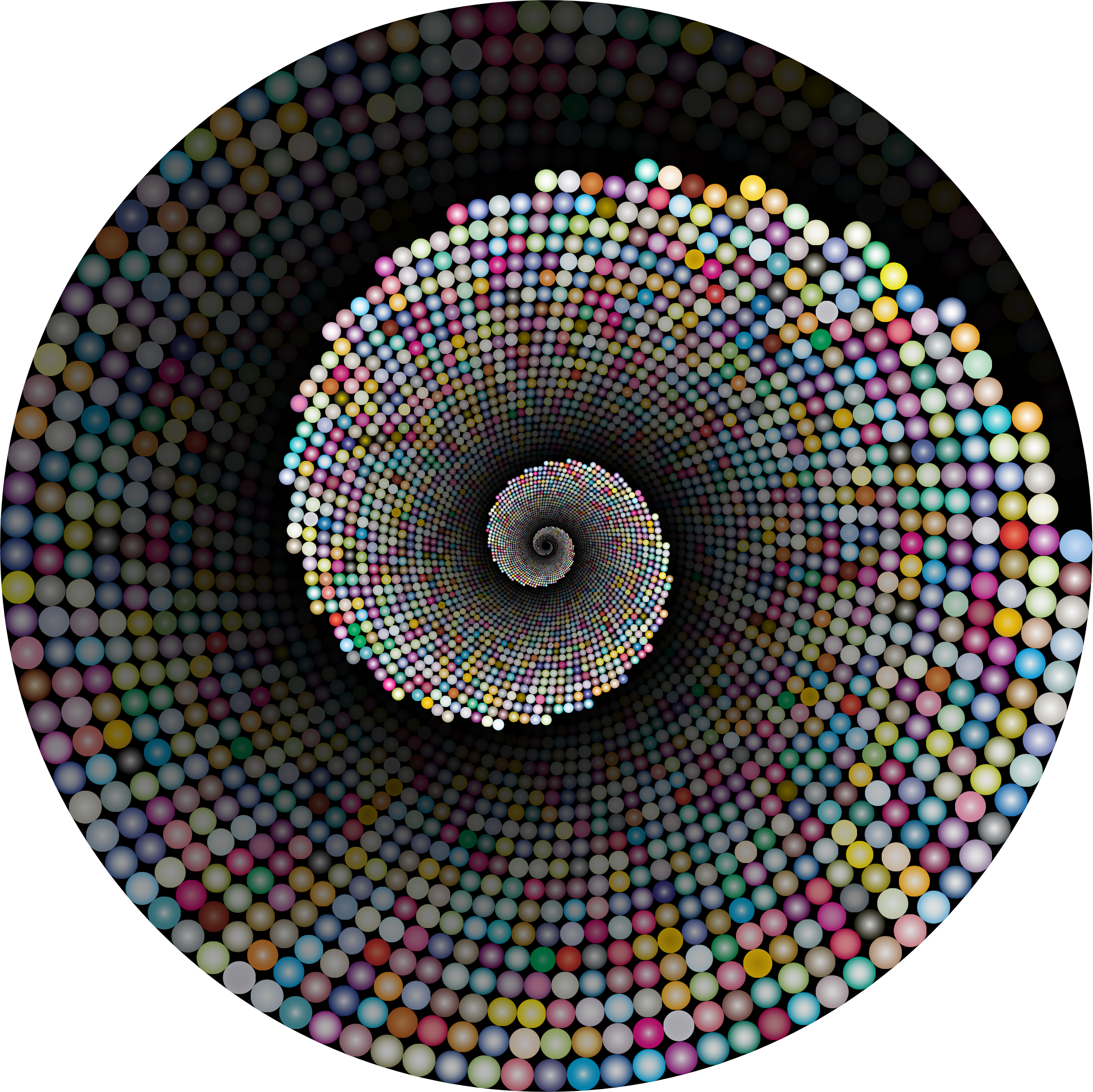 This Free Icons Png Design Of Colorful Swirling Circles (2219x2218), Png Download