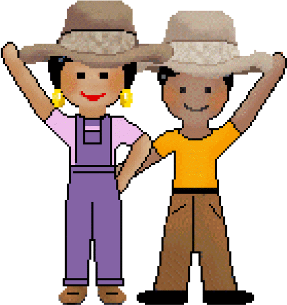 Kids Chef Hat Clip Art - Wearing Hat Clip Art (572x608), Png Download