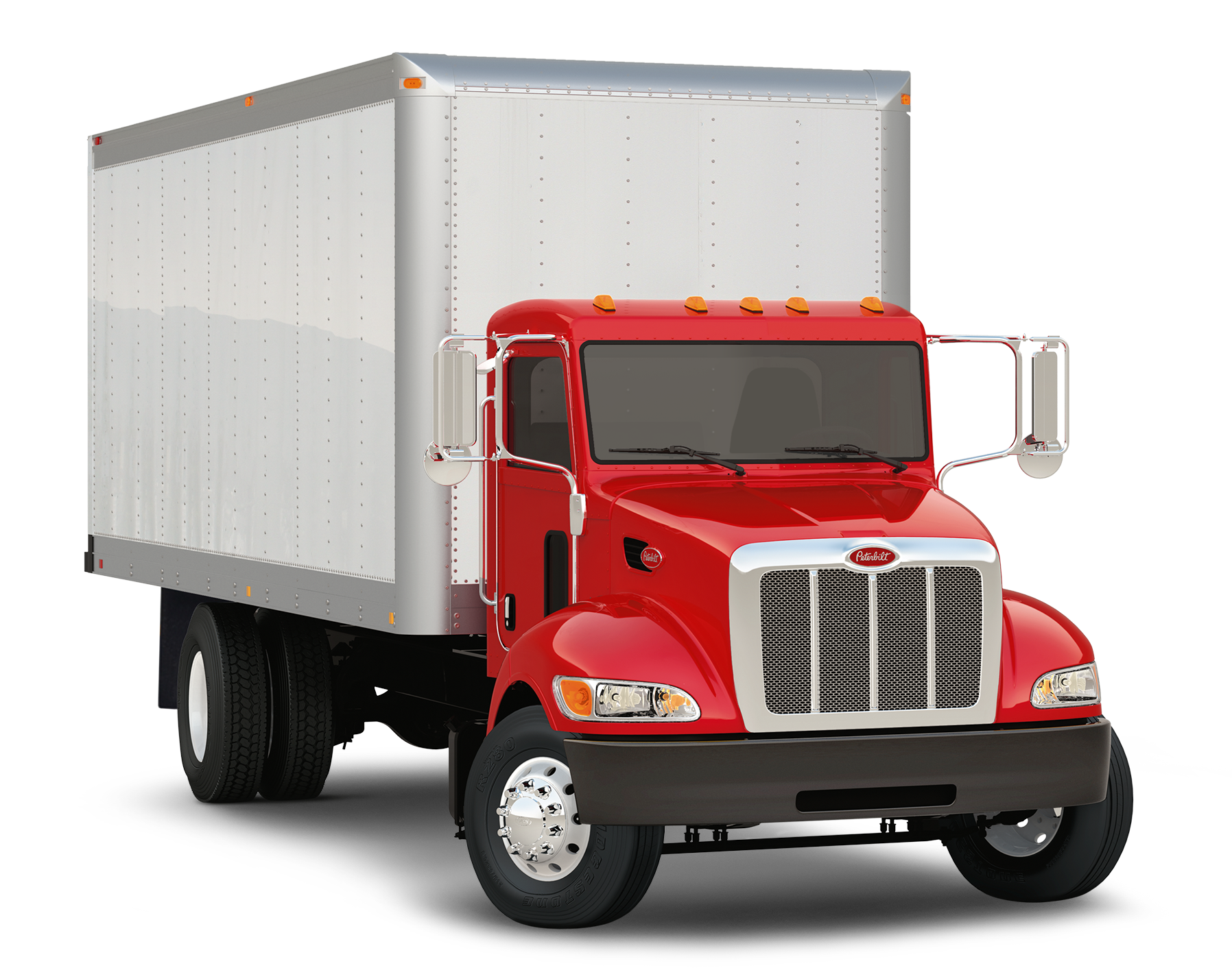 Svg Library Download Transportation Png Download Free - Peterbilt Medium Duty Trucks (1795x1500), Png Download