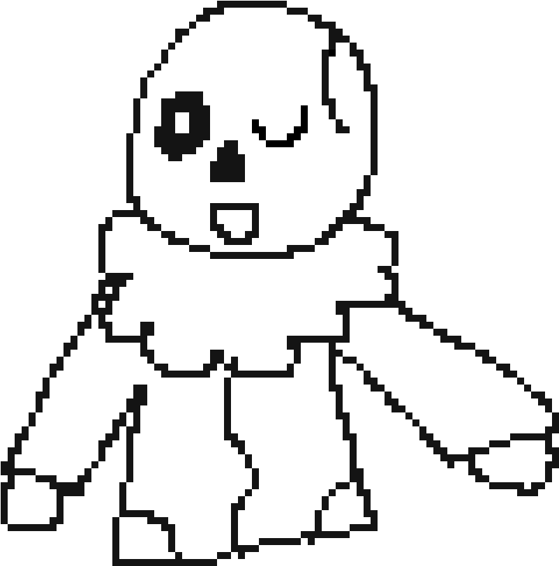 Sans Base Plz Use Thx - Line Art (990x840), Png Download