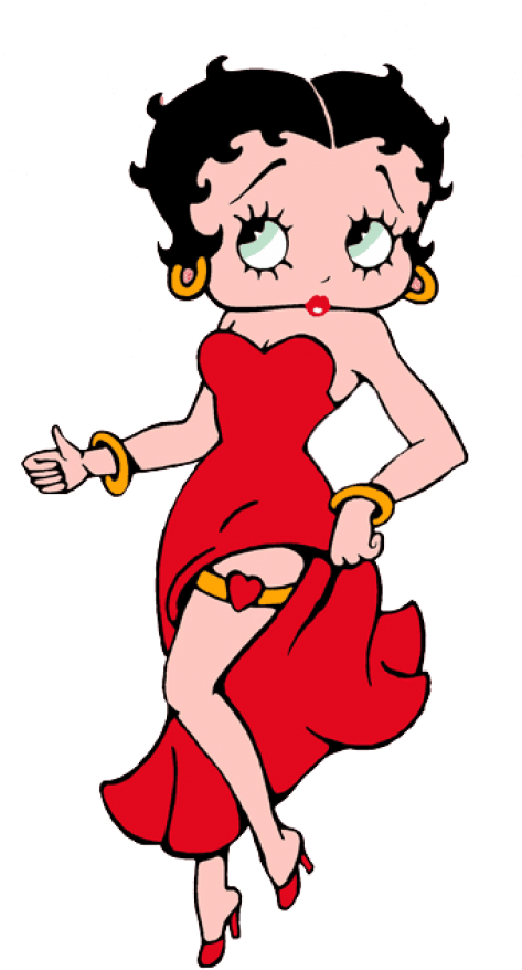Free Png Download Betty Boop Dress Clipart Png Photo - Betty Boop No Background (480x917), Png Download