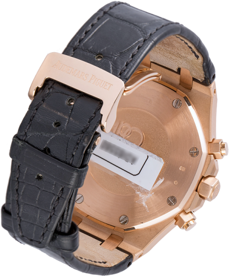 Audemars Piguet Royal Oak Chronograph Rose Gold 41mm - Belt (600x600), Png Download