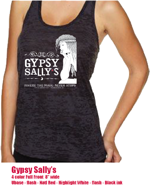 Women's Black Burnout Tank - Active Tank (572x667), Png Download