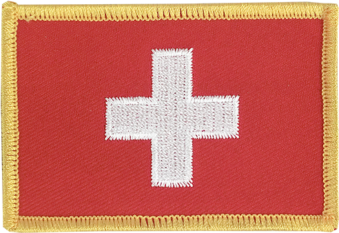 Flag Patch Switzerland - Cross (750x500), Png Download