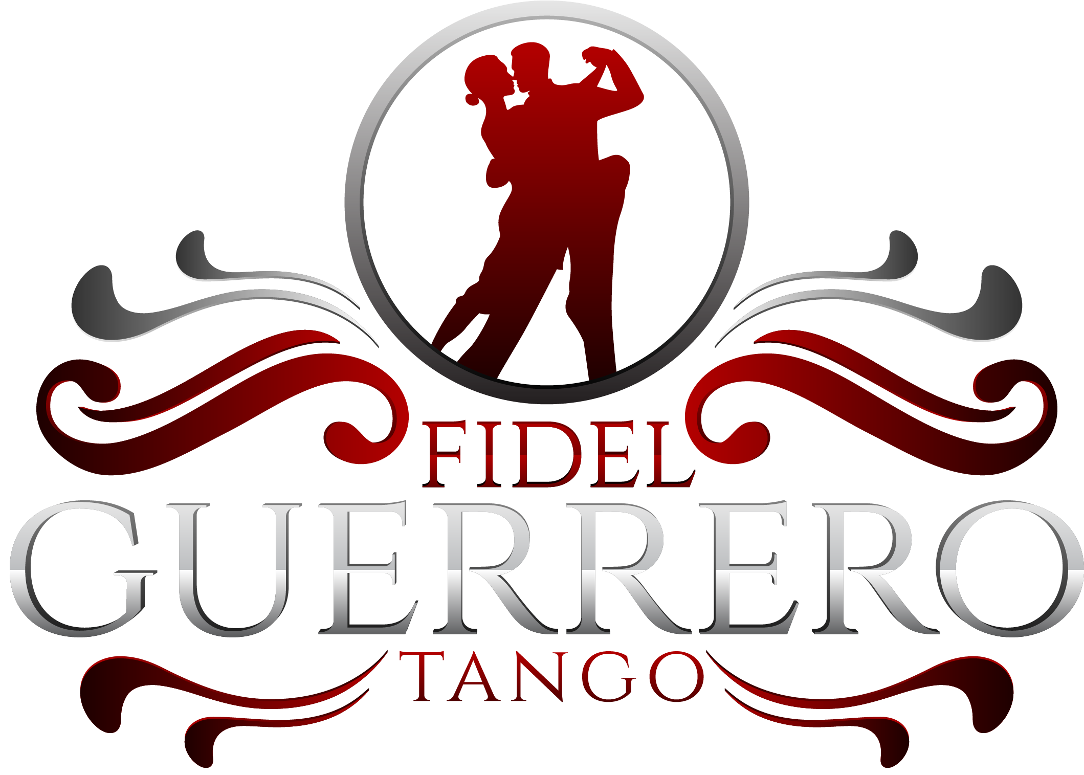 Clases De Tango &ndash Fidel Guerrero Pagina Oficial - Tango Logo (2370x1902), Png Download