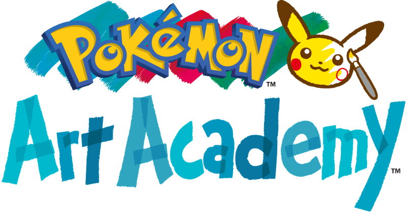 The North American Logo For - Pokémon Art Academy (800x419), Png Download