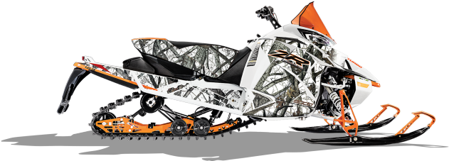 Snowmobiles - 2017 Zr 9000 Limited (640x309), Png Download