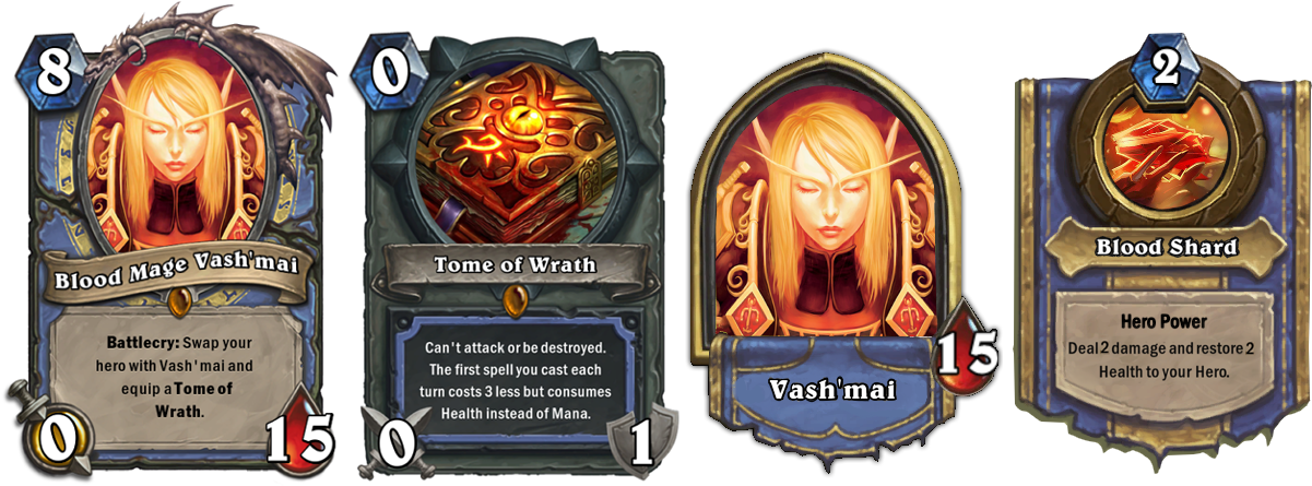 View Samegoogleiqdbsaucenao Vashmai Final Probably - Hearthstone Paladin Vindicator Maraad Cards (1224x457), Png Download