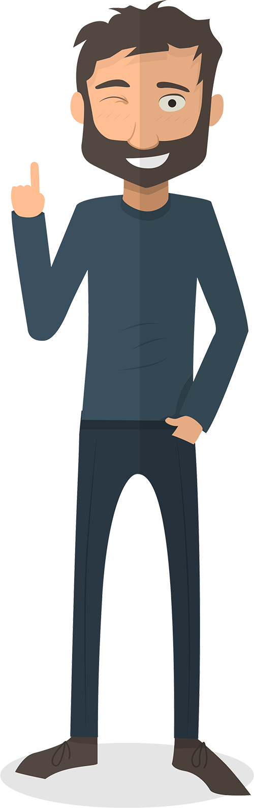 1 - Cualidades De Un Docente (500x1591), Png Download