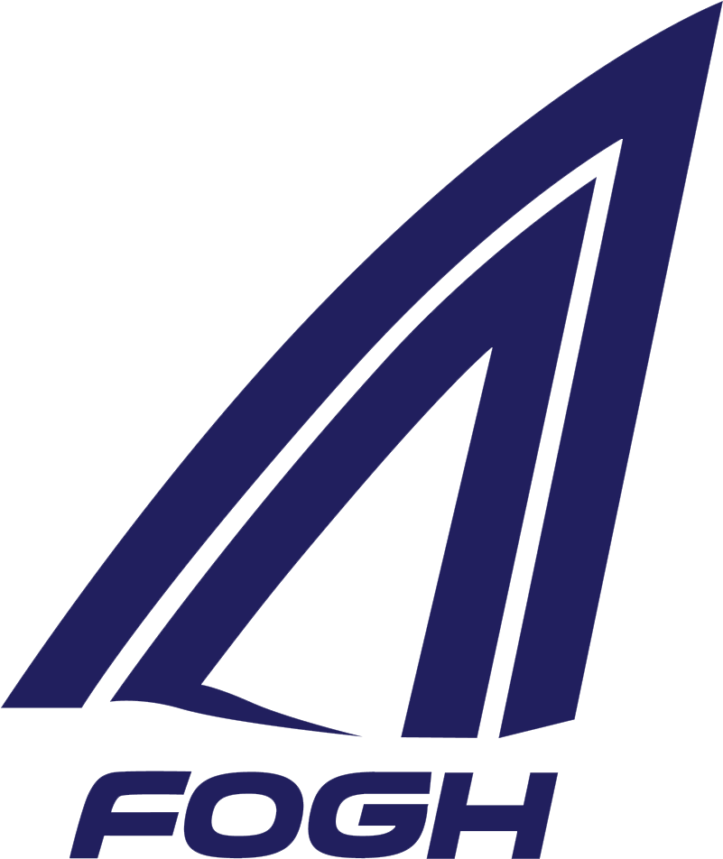 Fogh Logo Large Blue - Fogh Marine Logo (850x1000), Png Download