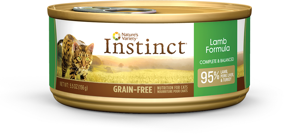 Nature's Variety Instinct Grain-free Canned Cat Food - Nature's Variety Rabbit Cat Food (1000x1000), Png Download