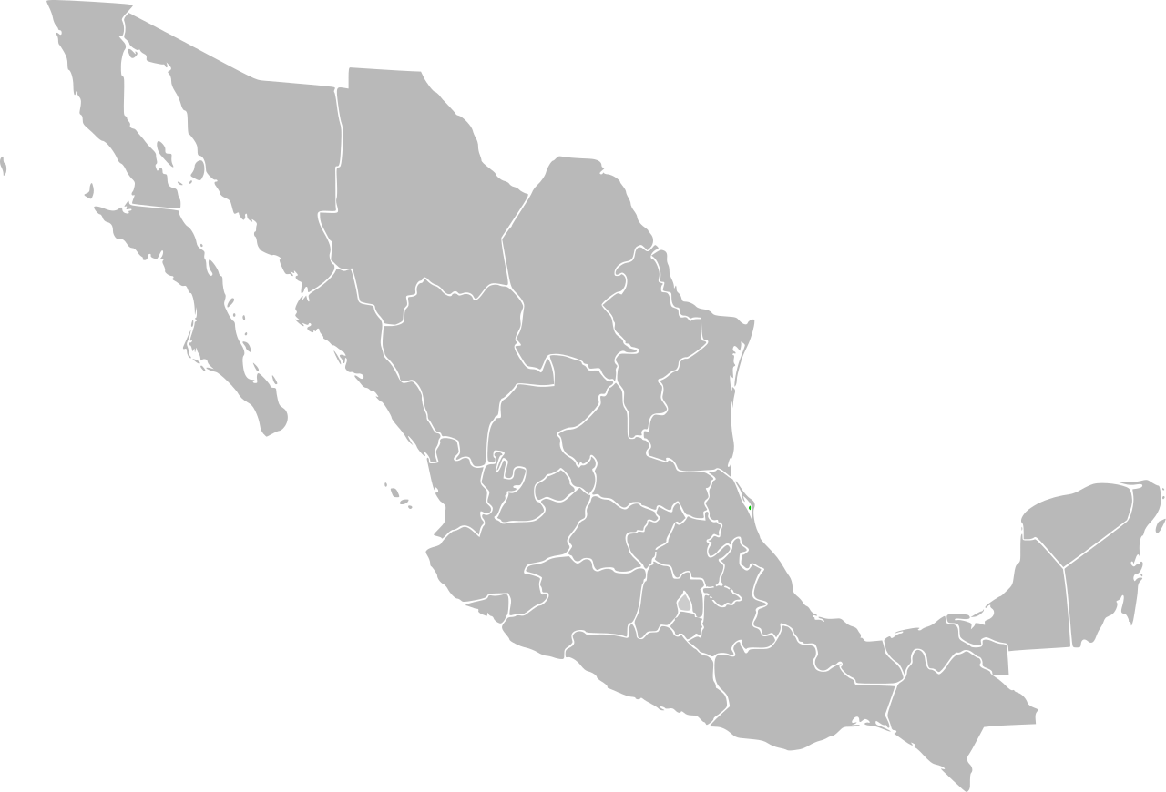 File - Mexico Map - Svg - Mapa De Mexico En Png (1280x870), Png Download