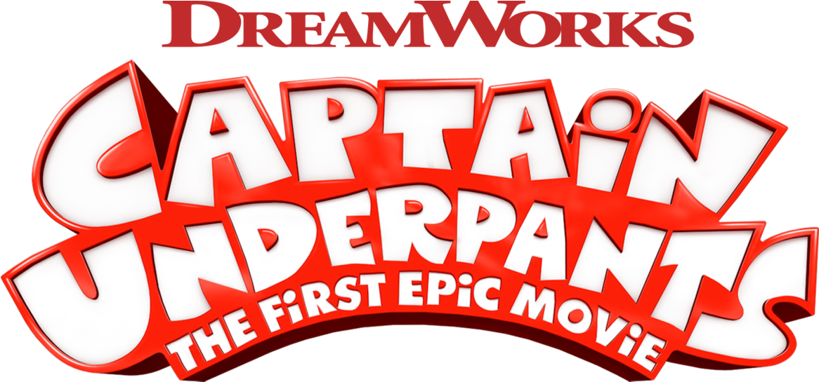 The First Epic Movie - Captain Underpants The First Epic Movie Title (1280x544), Png Download