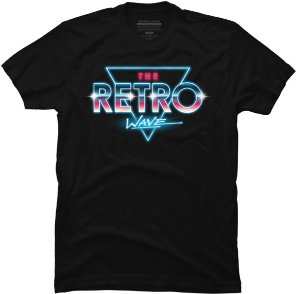 The Retro Wave - Binge Mode T Shirts (650x650), Png Download