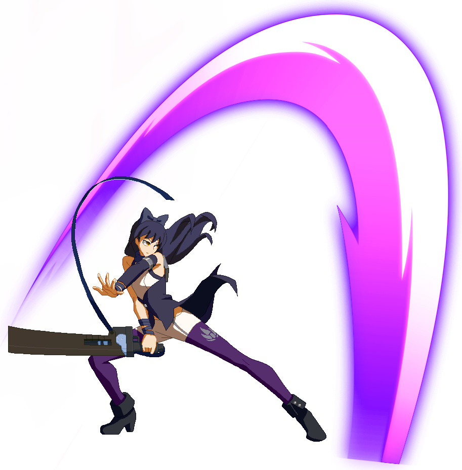 Bbtag Blake Ferociousbeast - Blazblue Cross Tag Battle Blake (913x929), Png Download
