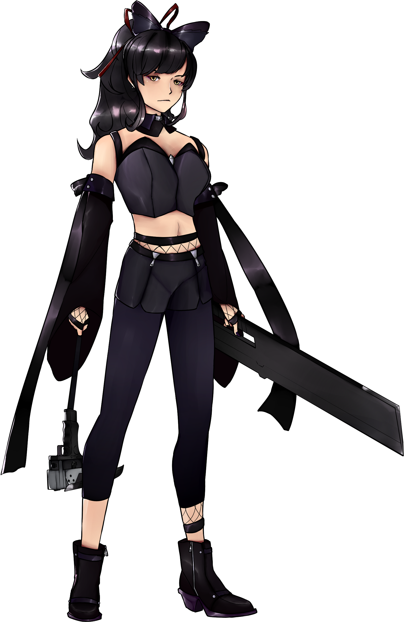 Rwby - Cartoon (1807x2635), Png Download