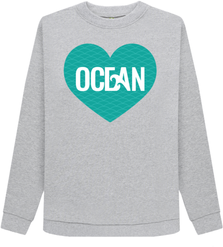 Ocean - Sweater (640x674), Png Download